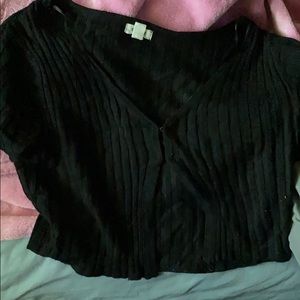 Black shirt from garage